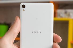 Sony Xperia E5 - an inexpensive but worthy device from Japan